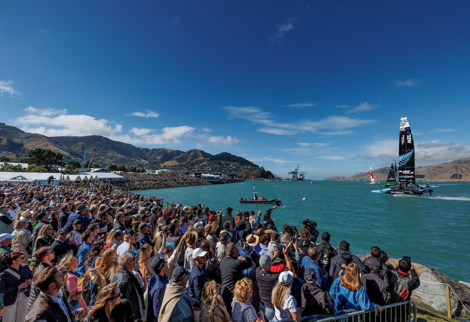 SailGP, New Zealand’s Black Foils claimed home victory in Christchurch