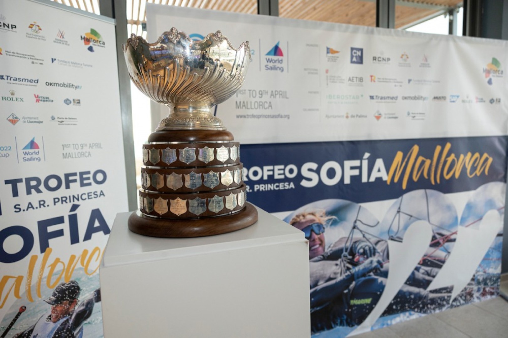 Die Trofeo Princesa Sofia ist eine der wichtigsten Regatten des Jahres für die olympischen Bootsklassen Foto: TPS