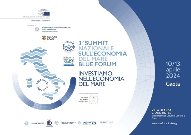 Inaugurato il 3° Summit Nazionale sull’Economia del Mare Blue Forum