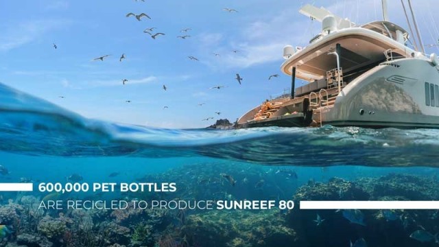 Sunreef Yachts: integrating recycled PET bottles into the production process