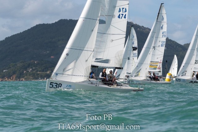 Sailing Team J/ECO in Campionato Italiano e Europeo 2024 Classe J/70