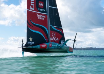 Taihoro, the ETNZ's boat to defend the 37th America's Cup