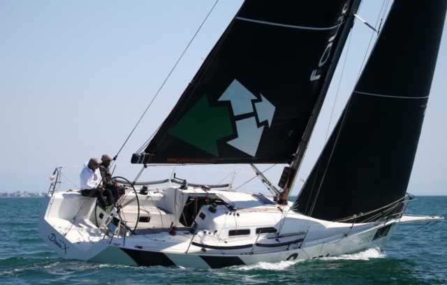 Nicola Borgatello e Silvio Sambo sailing DH on Demon X, ph. A.Carloni