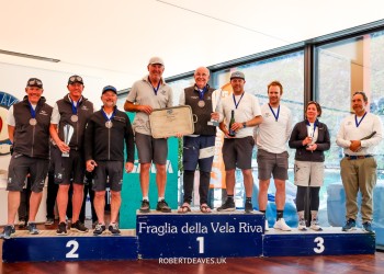 The Jean Genie wins 5.5 Metre Alpen Cup in Riva