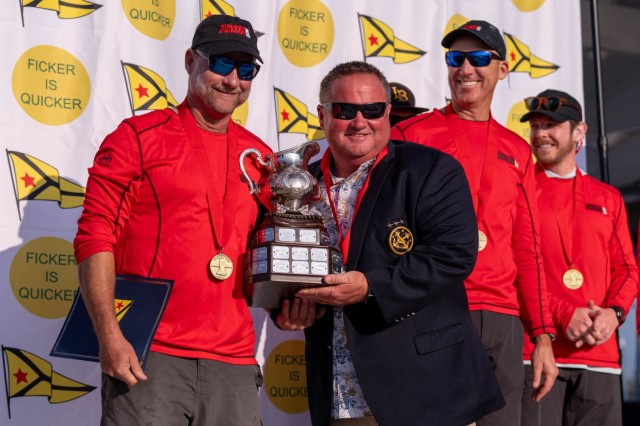 Scotty Dickson wins 14th career ficker cup of Long Beach Yacht Club