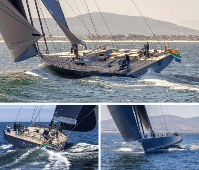 SW96 Liberty embarks on her Maiden Voyage from Cape Town