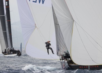 Lack of wind leaves 52 Super Series fleet and the 2024 season start on hold in Palma