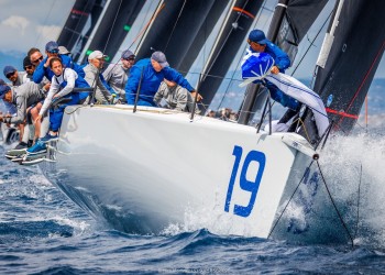 The new Alegre tops the leaderboard at 52 Super Series Palmavela Sailing Week