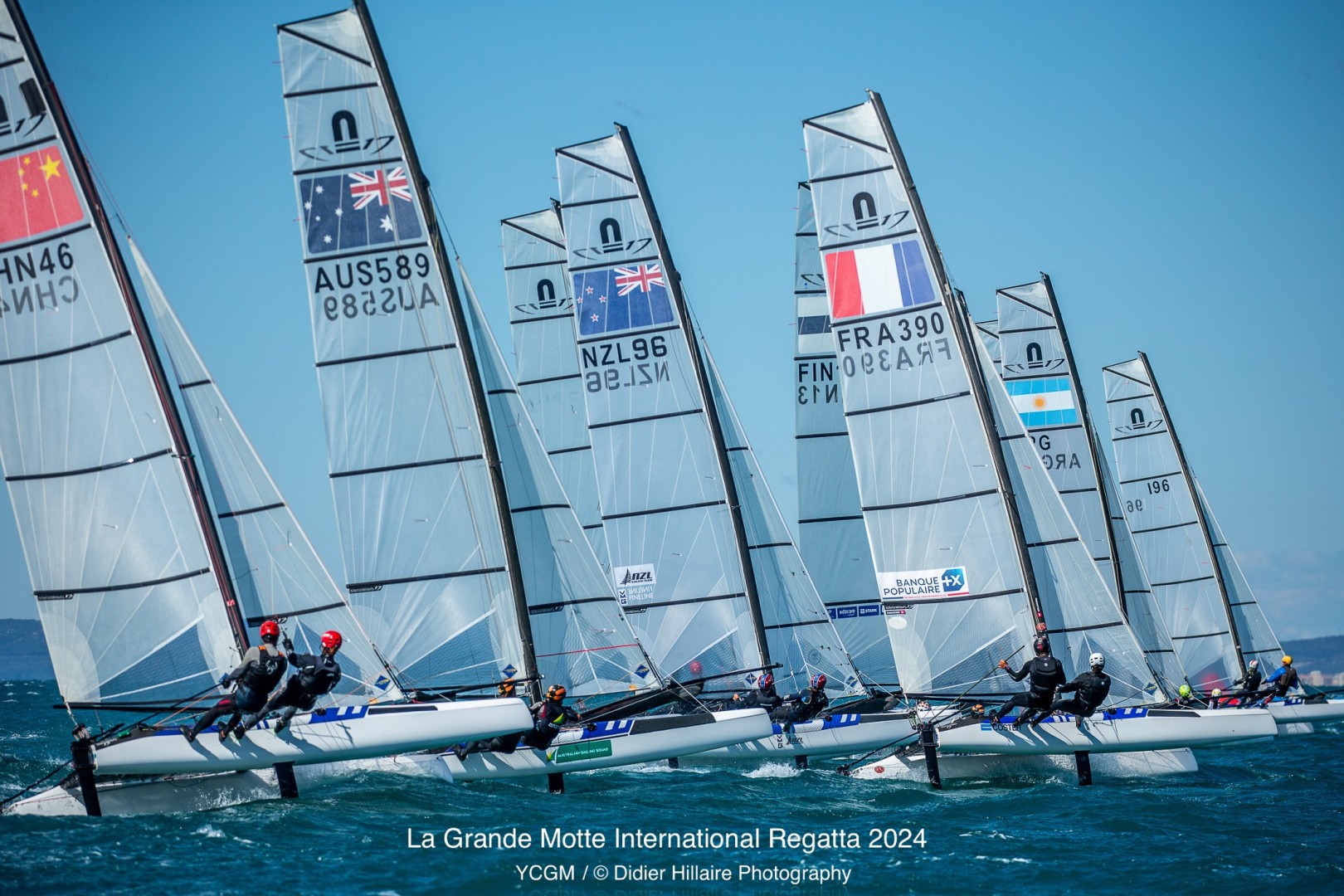 The Nacra 17 World Championship along with the 49er and 49erFX European Championships is attracting 148 teams to La Grande Motte in the South of France for six days of racing from 7 to 12 May.