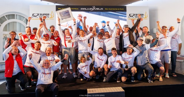 Provezza are the pride of Palma after thrilling title decider at 52 Super Series PalmaVela Sailing Week