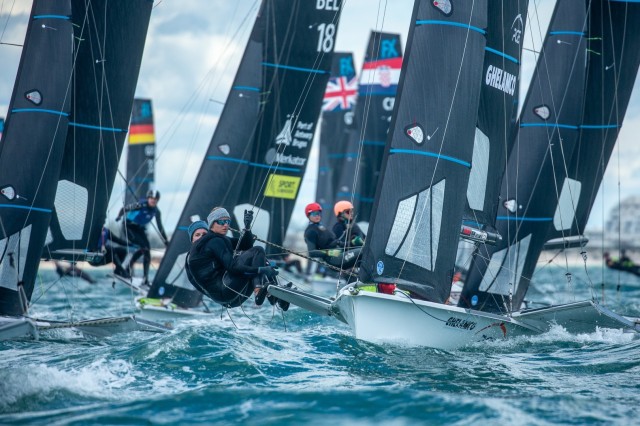 La Grande Motte '24, Italy take early lead in 49erFX and Nacra17