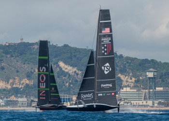 America's Cup: busy Barcelona as the grind gets real