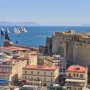 The fleet sets sail from Naples’ Porticciolo di Santa Lucia and its famous Castel dell'Ovo