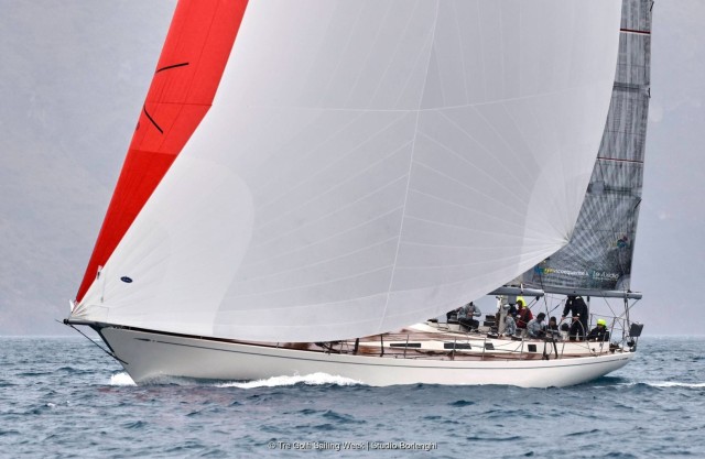 Regata dei Tre Golfi winner for a second time - Guiseppe Puttini's well sailed, immaculate Swan 65 ketch Shirlaf.