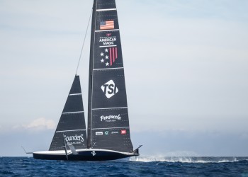 America's Cup: weapons-grade patriot storms Barcelona