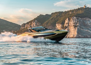 TISG: Tecnomar for Lamborghini 63 for the first time at the Limassol Boat show