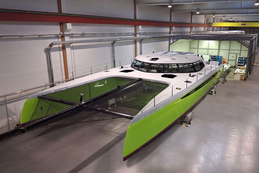 Persico Cat 72’, pronto a riscrivere le regole della navigazione con i Sea Trials di American Magic