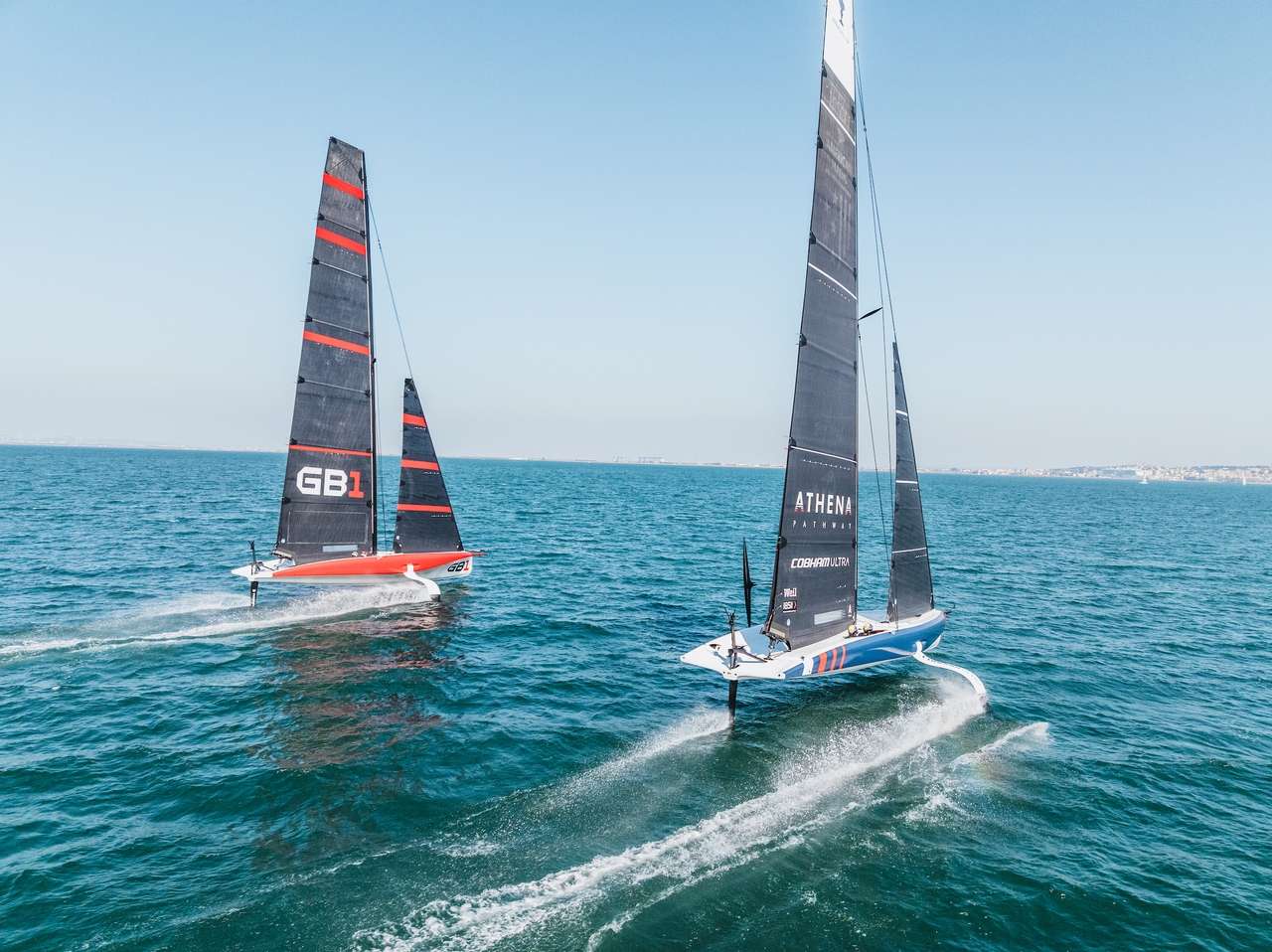 Pressmare America s Cup 47 Knots In Cagliari For GB1