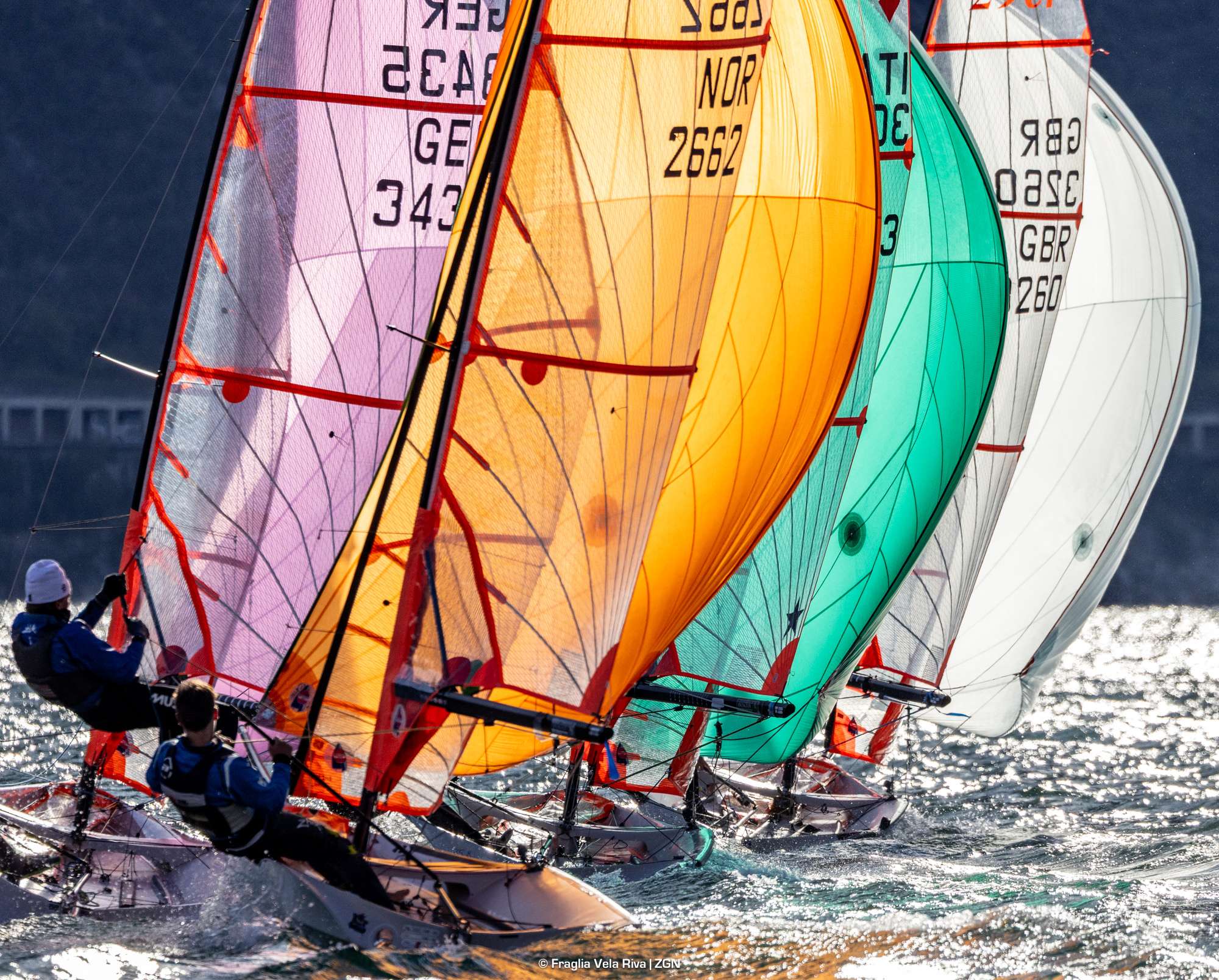 Da domani, alla Fraglia Vela Riva, la 2° Regata Nazionale 29er