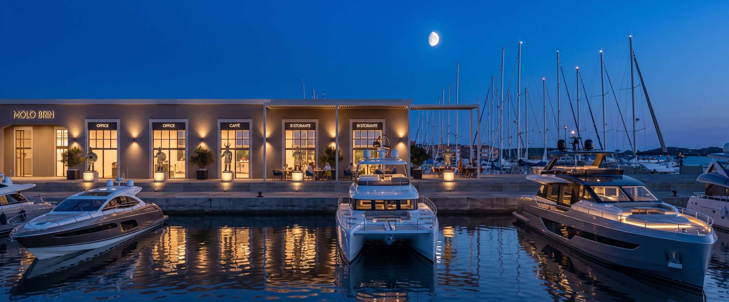 D-Marin apre una nuova fase per Molo Brin con l’apertura dell’approdo per maxi yacht a Olbia