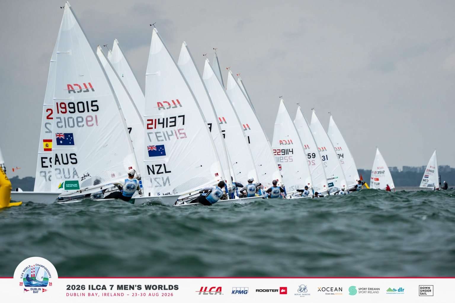 Mondiale ILCA 7: Lynch resta al comando, Borio nella top ten dopo cinque prove