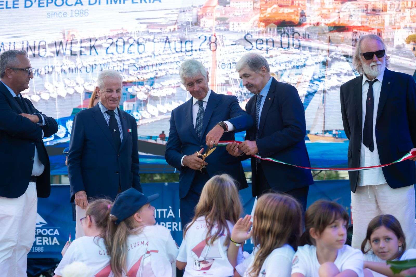 Vele d’Epoca di Imperia, inaugurata l’edizione del 40° anniversario con Abodi, Bucci e Scajola