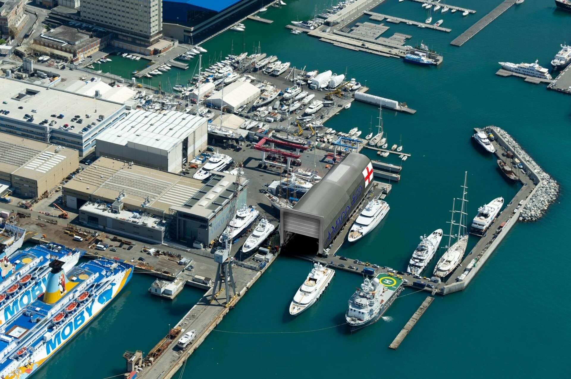 Amico & Co, concessione fino al 2060 e 97 milioni di investimenti nel cantiere di Genova