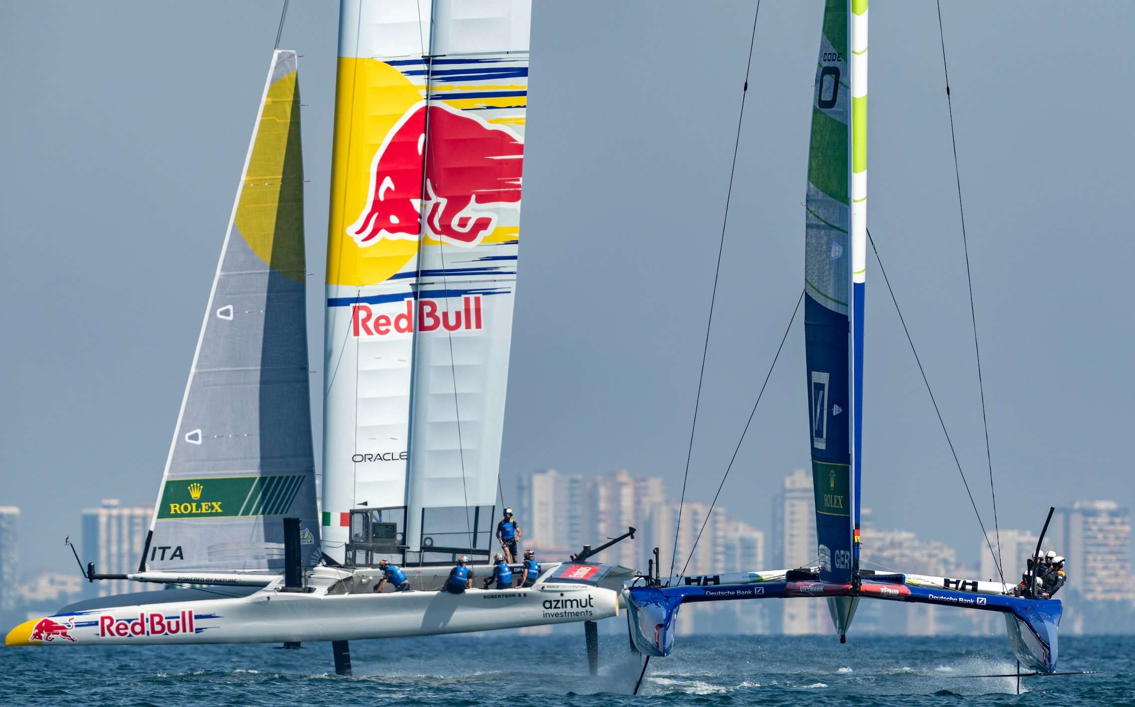 Podio al SailGP di Valencia per il team Red Bull Italy