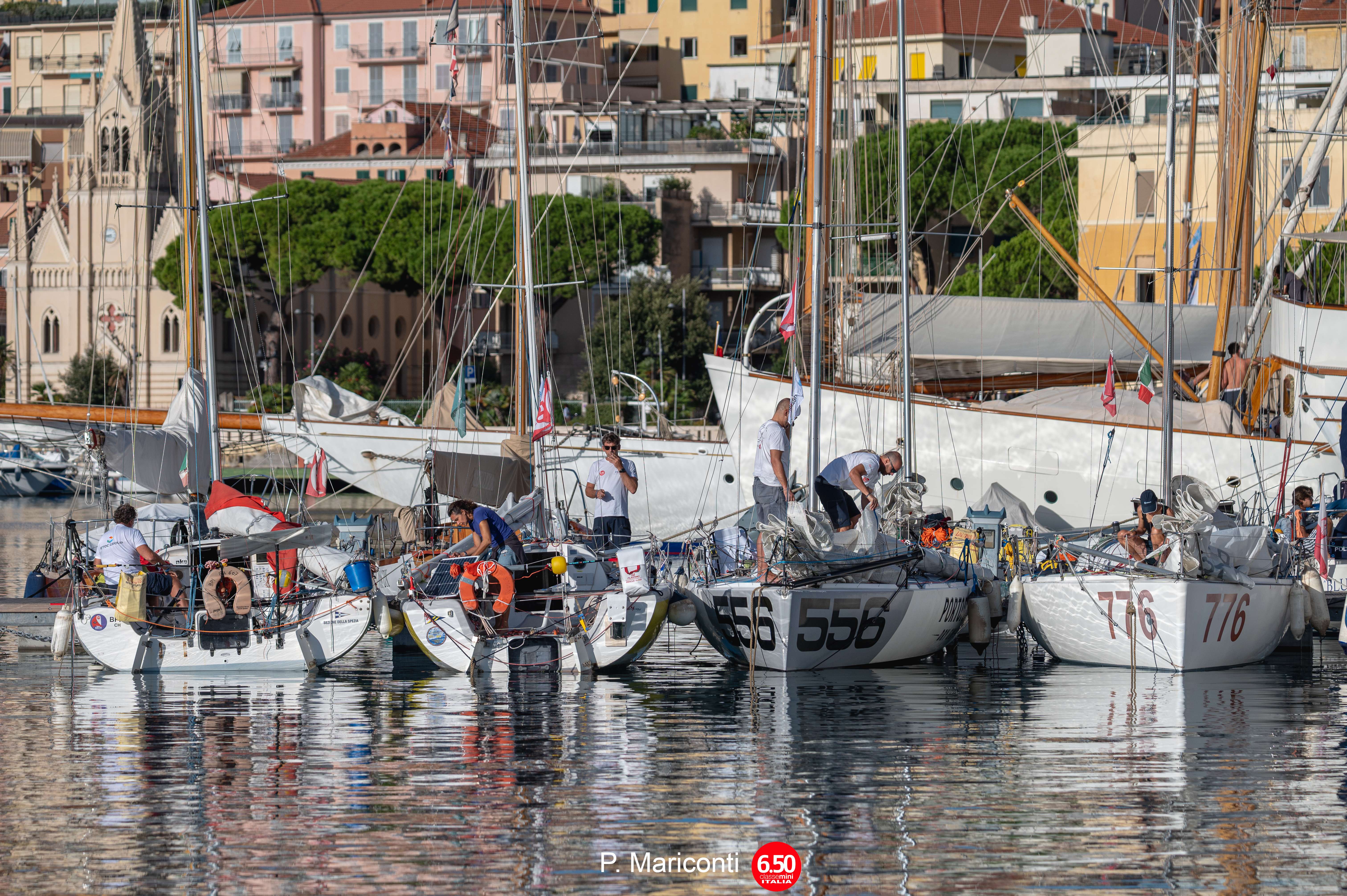 I vincitori della Regata delle Isole, ultima tappa del Campionato Italiano Mini 6.50