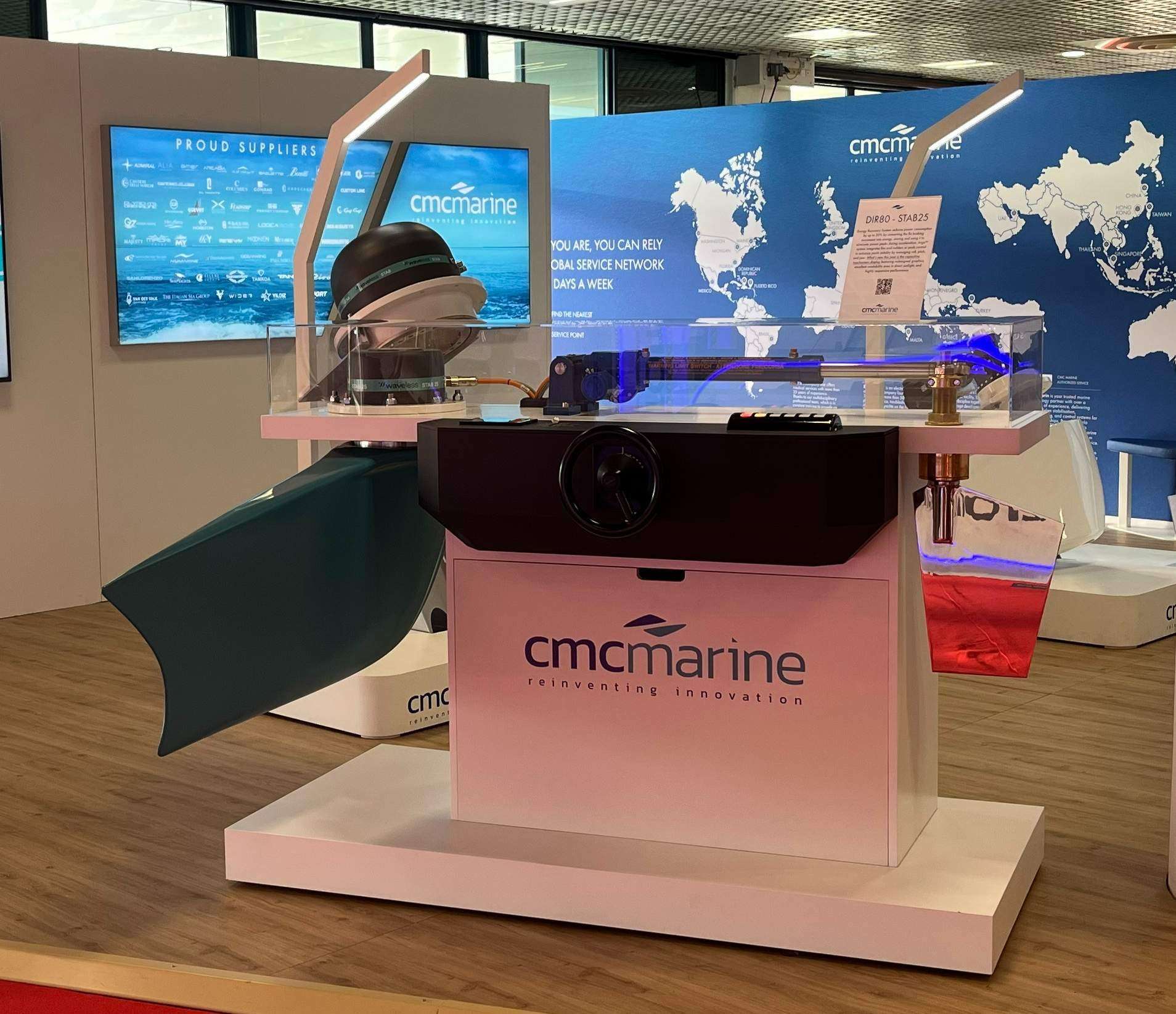 CMC Marine al Monaco Yacht Show 2026 con tante novità tecnologiche e l’ERS finalista ai Blue Wake Awards