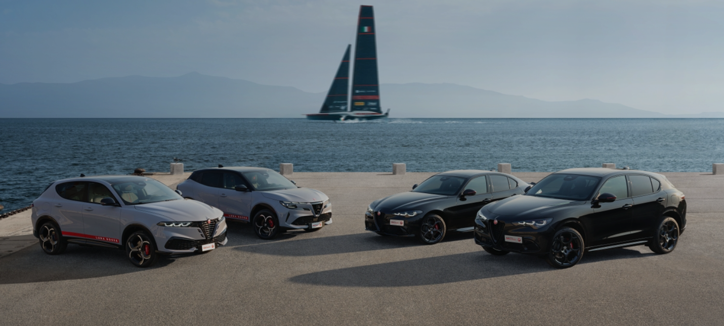 Presentata a Napoli la nuova serie speciale Alfa Romeo edizione Luna Rossa