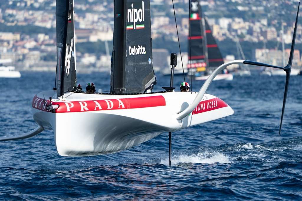 Luna Rossa: Preliminary Regatta Naples, day 01