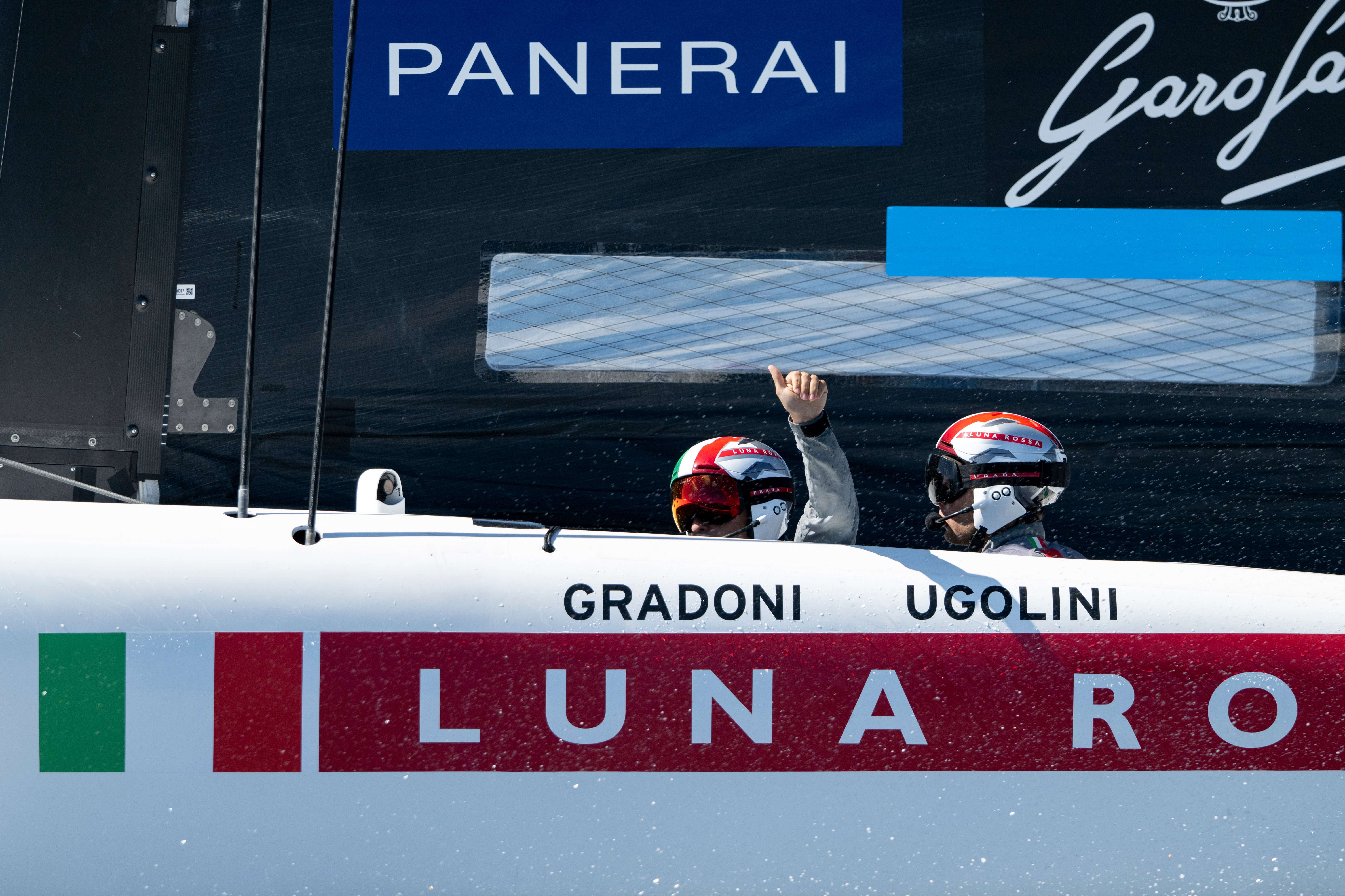 Luna Rossa: Preliminary Regatta Daples, day 02
