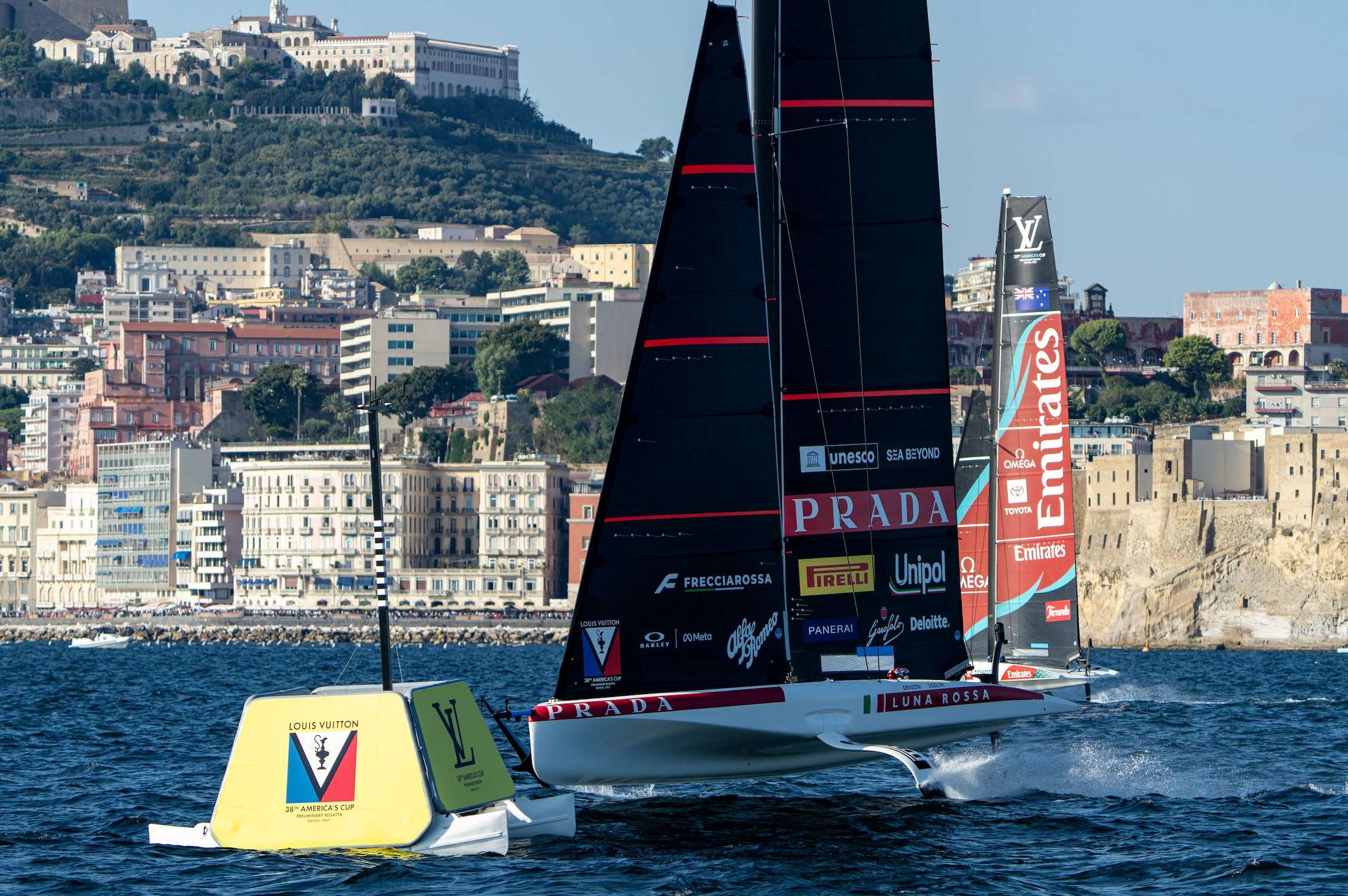 America’s Cup, Luna Rossa domina a Napoli e batte New Zealand in finale