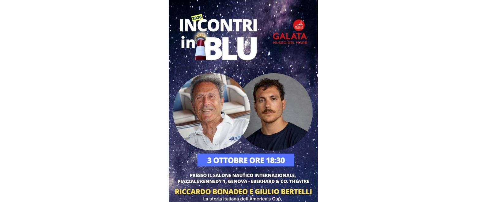 Incontri in Blu al Salone Nautico: da Azzurra a Luna Rossa, oltre 40 anni di America’s Cup italiana