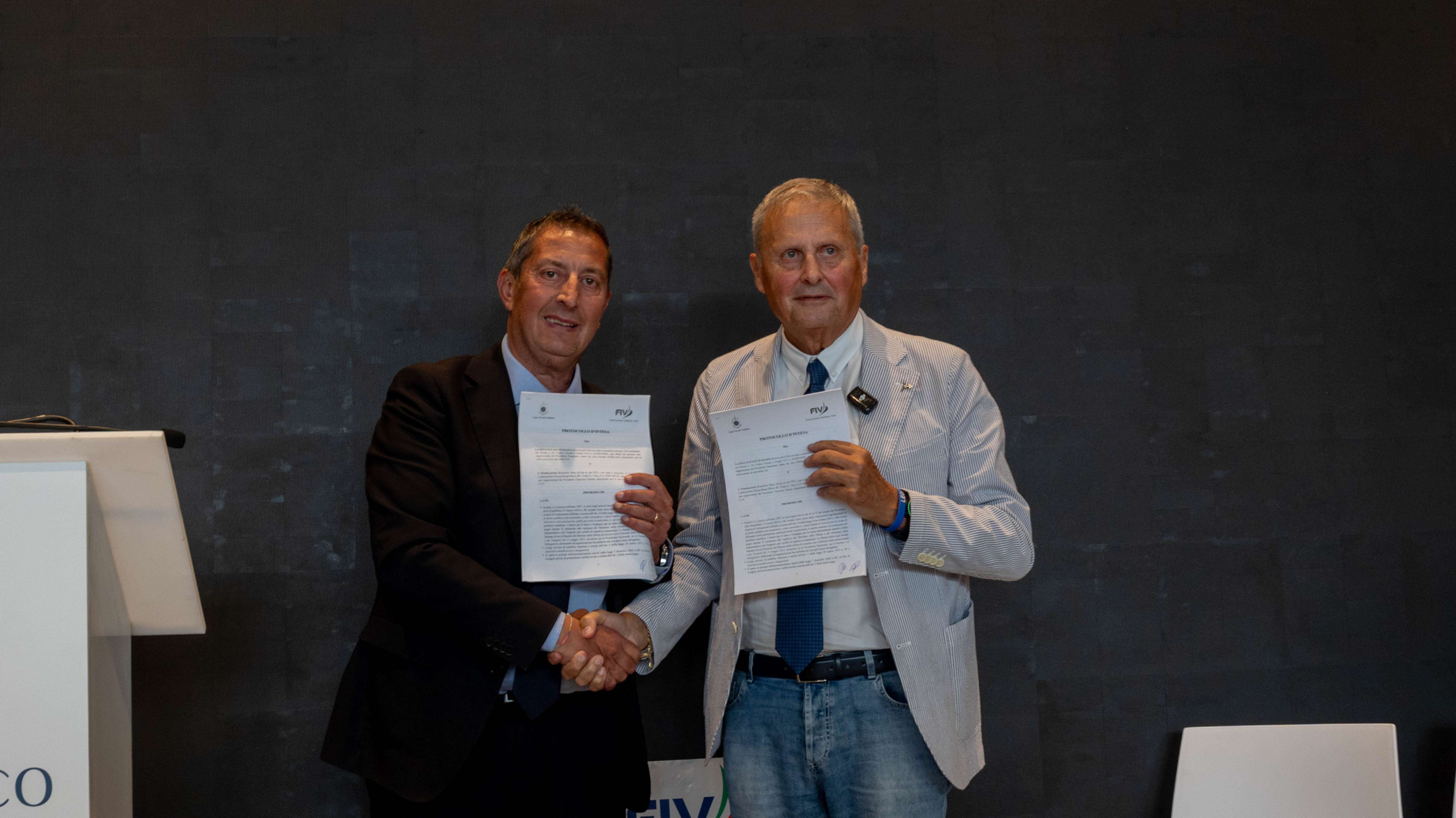 FIV e LNI: siglato al Salone Nautico di Genova l’Accordo di Collaborazione