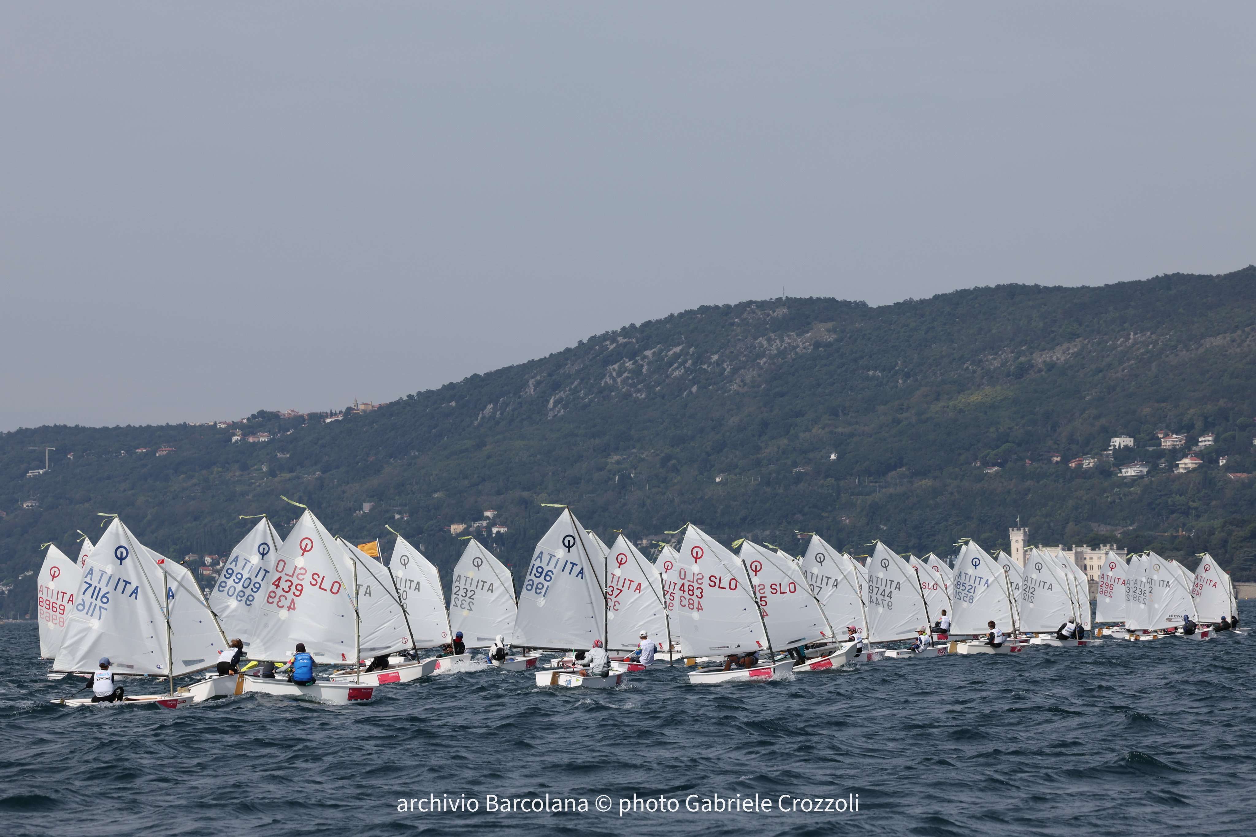 Trieste, Trofeo Optimist Italia Kinder Joy of Moving 2026 Tappa 4, day 1