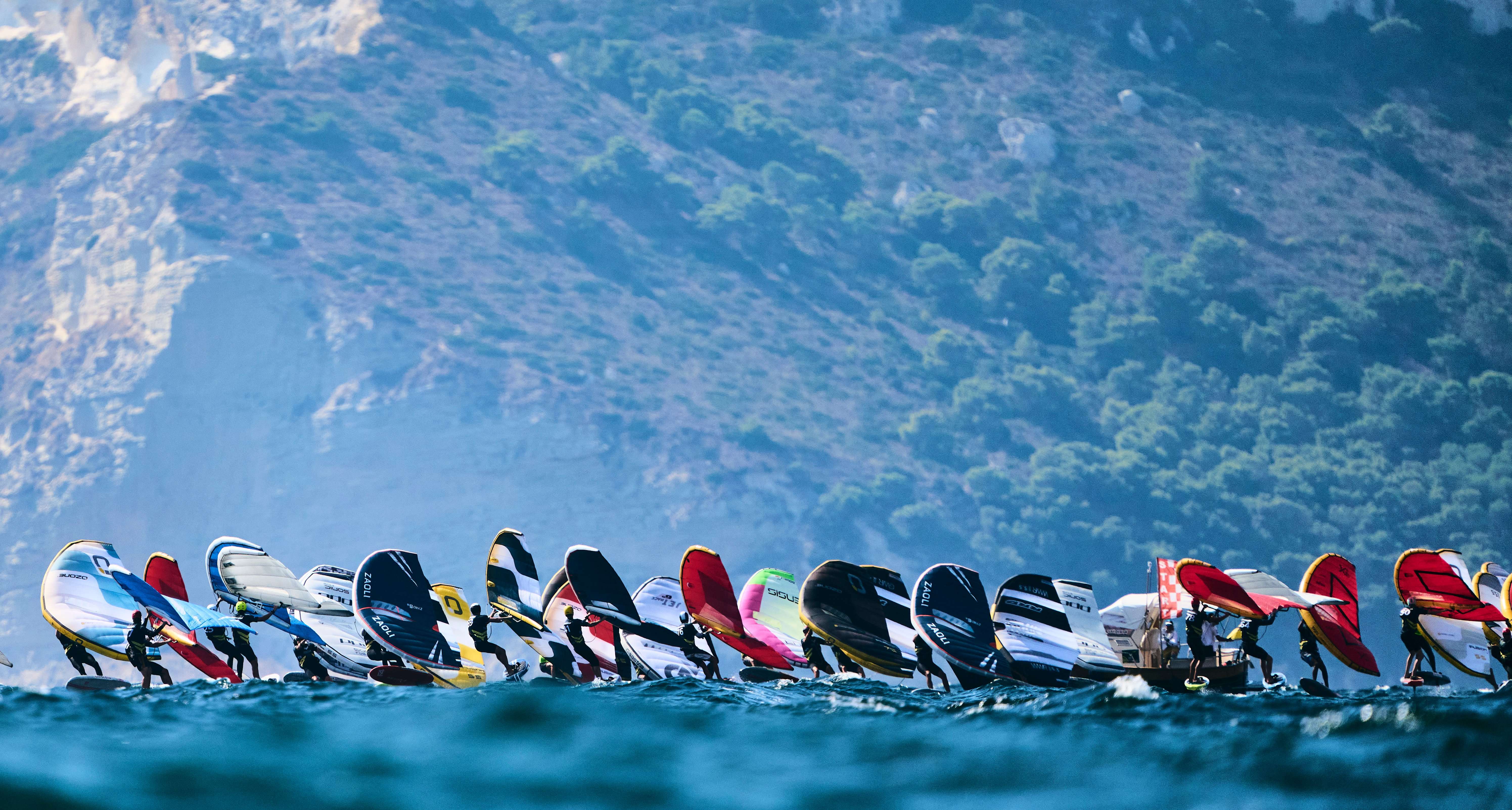 Wingfoil Racing Wold Cup Sardinia, tutto pronto per le Medal Series al Poetto
