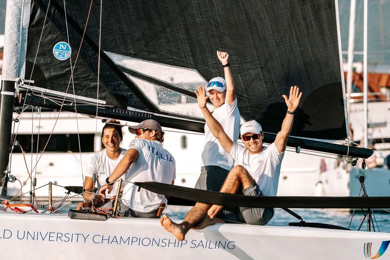Mondiali Universitari di vela, l’Italia è campione del mondo a Spalato