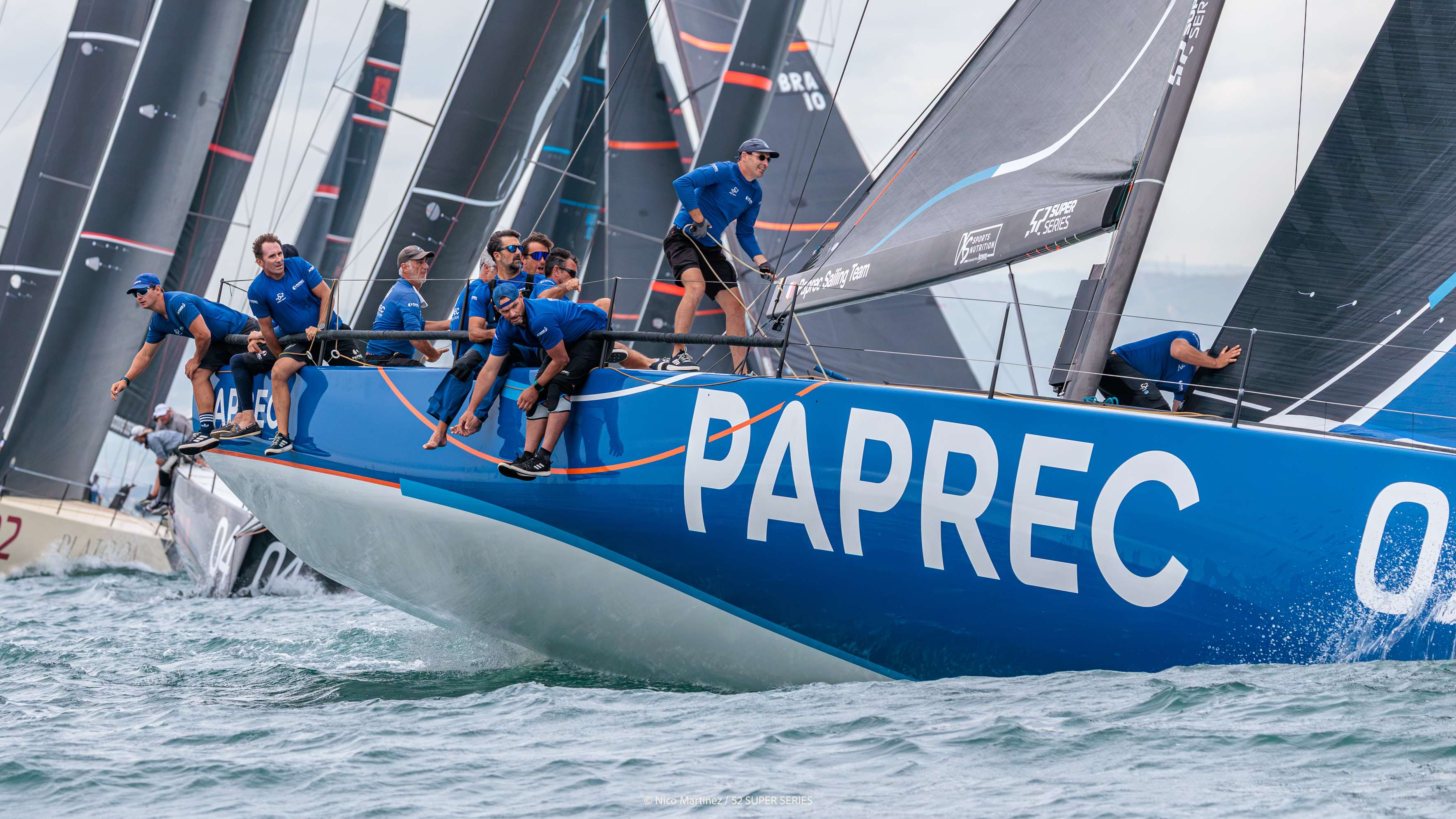 Paprec primo leader della  52 Super Series Valencia Sailing Week, Alkedo Cetilar conquista la seconda prova
