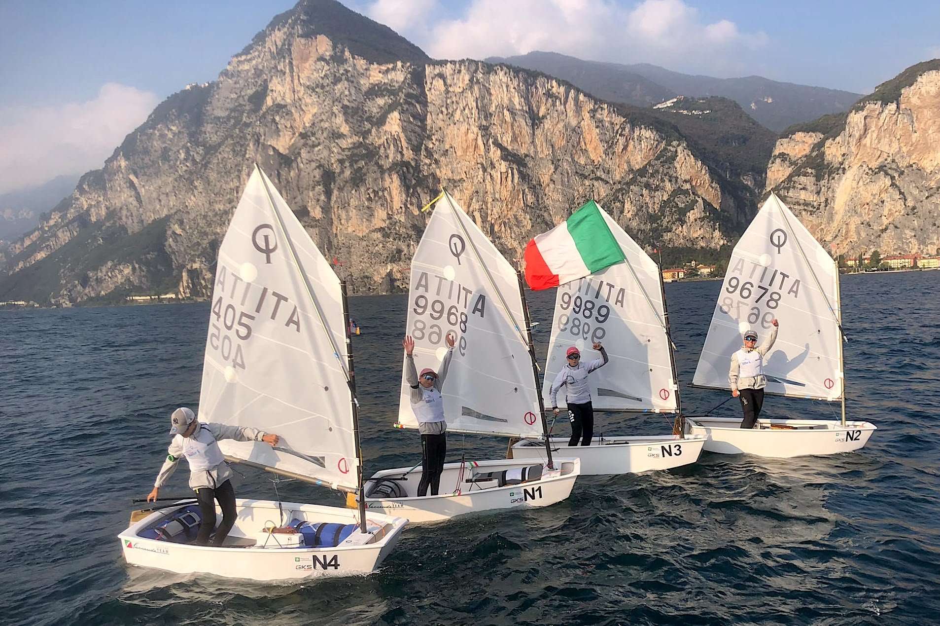 Campione del Garda, Europeo Optimist a Squadre 2026, day 4