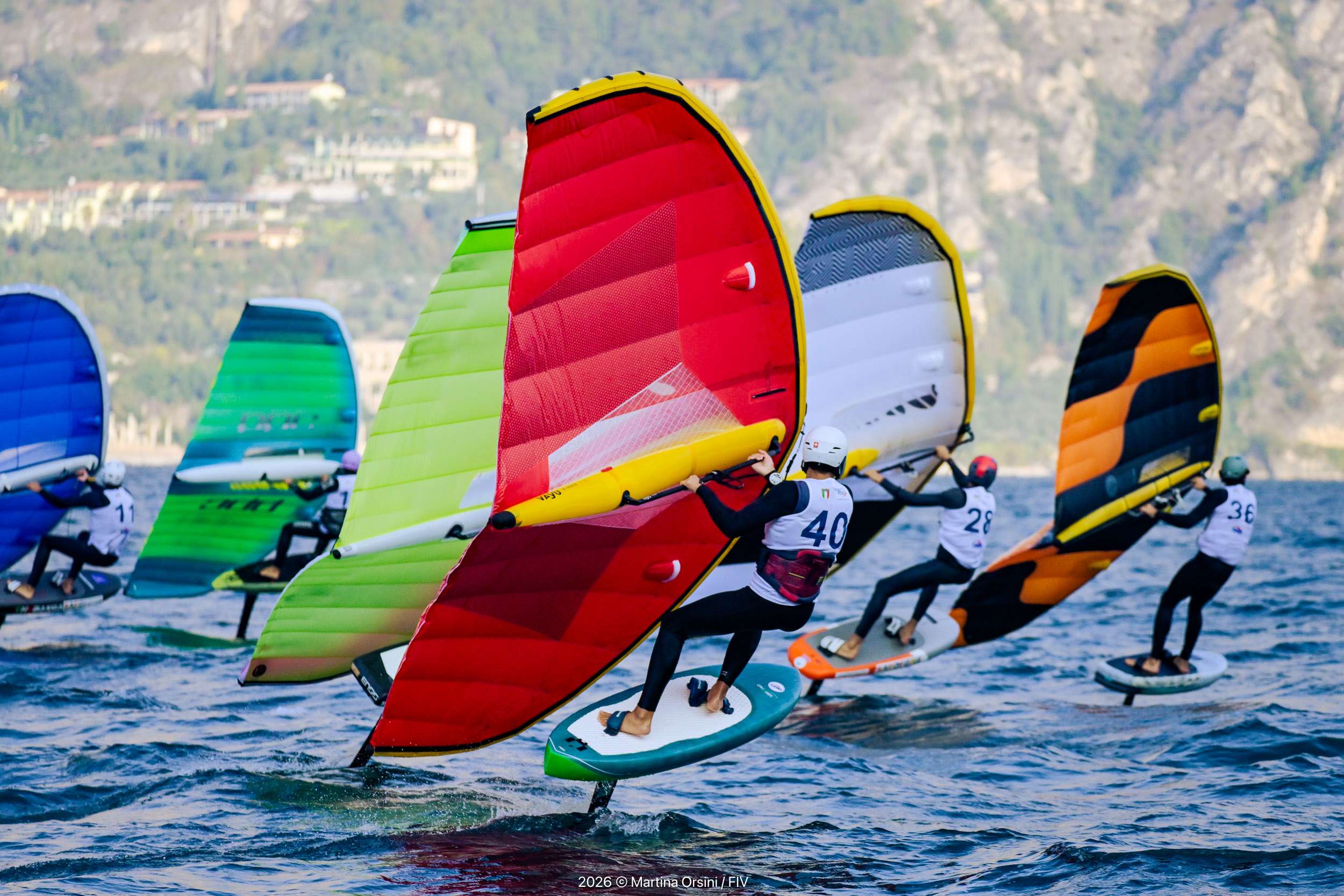 Secondo giorno di regate al Campionato Italiano Classi Foil di Malcesine