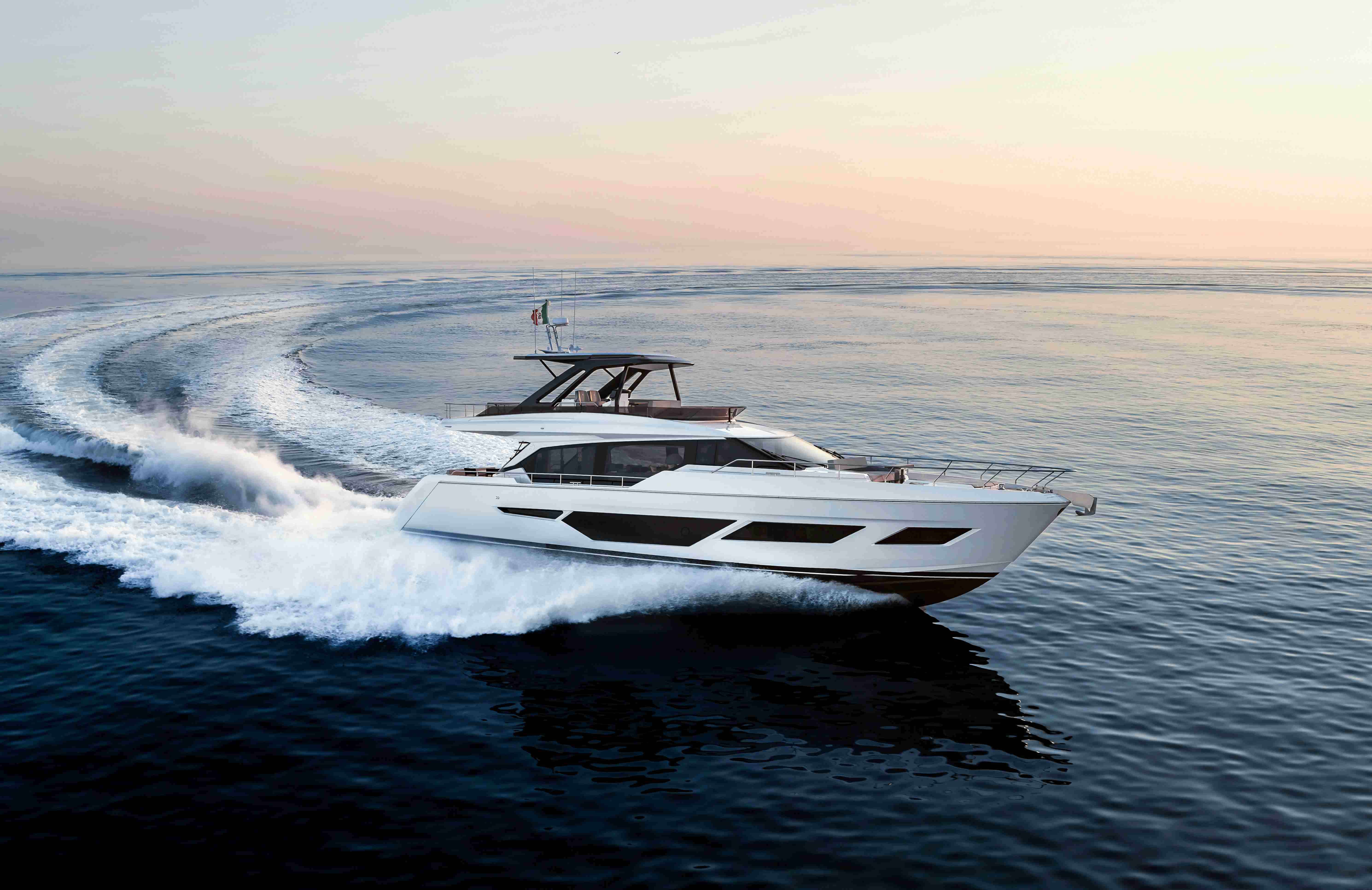 Ferretti Group al FLIBS 2026 con otto yacht e due anteprime