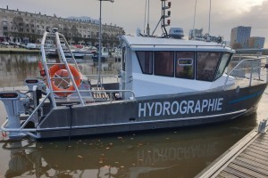 Torqeedo electric propulsion on French hydrographic boat