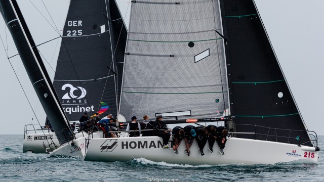 The first Melges 32 sees the German team climb on the podium