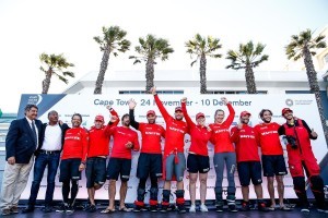 Città del Capo: vittoria di MAPFRE, secondo Dongfeng Race Team, terzo Vestas 11th Hour Racing, quarto Team Brunel