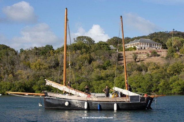 40ft steel Cornish lugger Eleanor B won a Special Prize for epitomising the Spirit of the Regatta