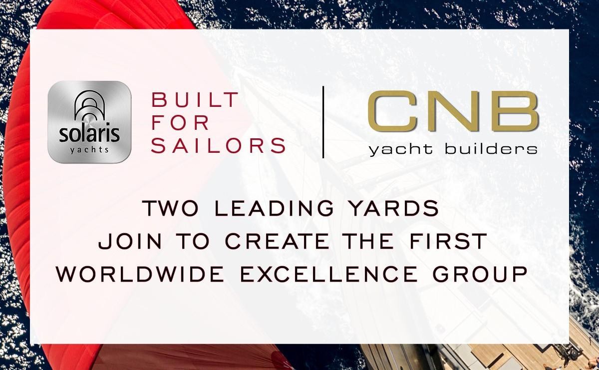 CNB yacht builders si unisce all'italiana Solaris Yachts