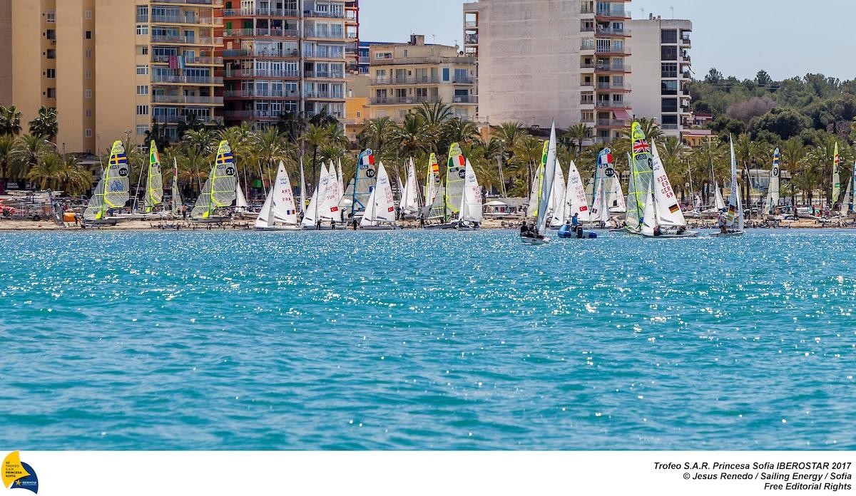 More than 400 European sailors are already in Mallorca for the Sofía Iberostar