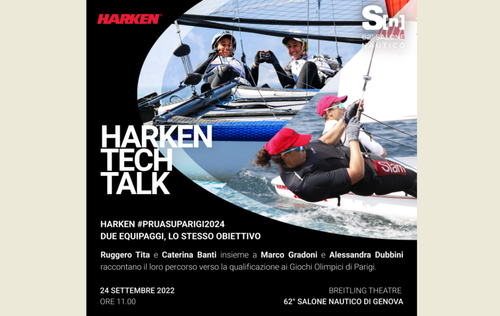 Harken Tech-Talk pruasu parigi 2024